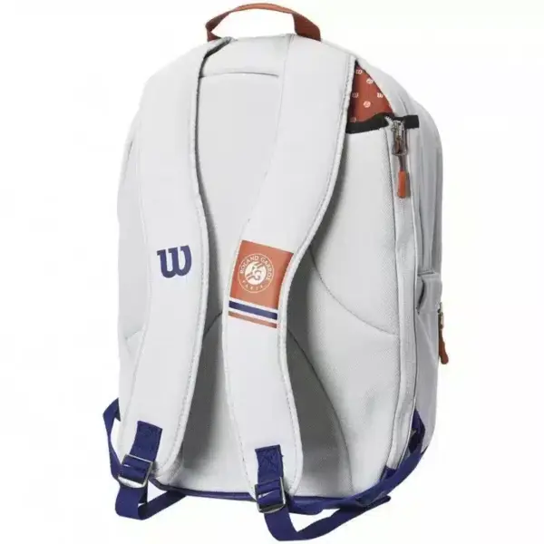 MOCHILA WILSON ROLAND GARROS PREMIUM BACKPACK OYSTER - Imagen 5