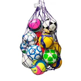 PORTA BALONES CON FRANJA DE LONA - PARA FÚTBOL/ VOLEY/ BÁSQUET