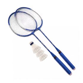Alternative view of SET DE BÁDMINTON TORNEO ECO. (2 RAQUETAS + 3 PLUMILLAS)