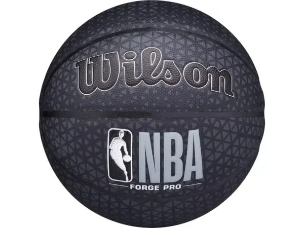 PELOTA DE BASKET WILSON NBA FORGE PRO NEGRO - #7