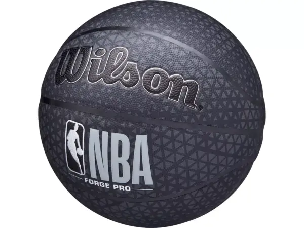 PELOTA DE BASKET WILSON NBA FORGE PRO NEGRO - #7 - Imagen 4