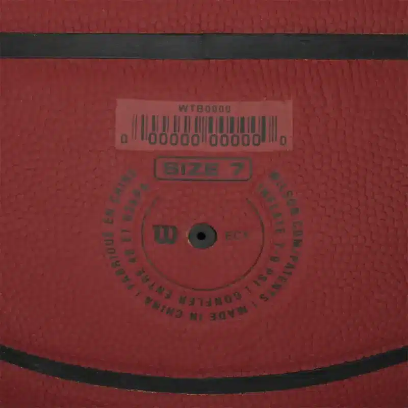 PELOTA DE BASKET WILSON NBA FORGE CRIMSON - #7 - Imagen 9