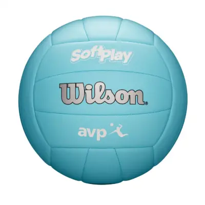 PELOTA DE VOLEY WILSON AVP SOFT PLAY #5 - CELESTE