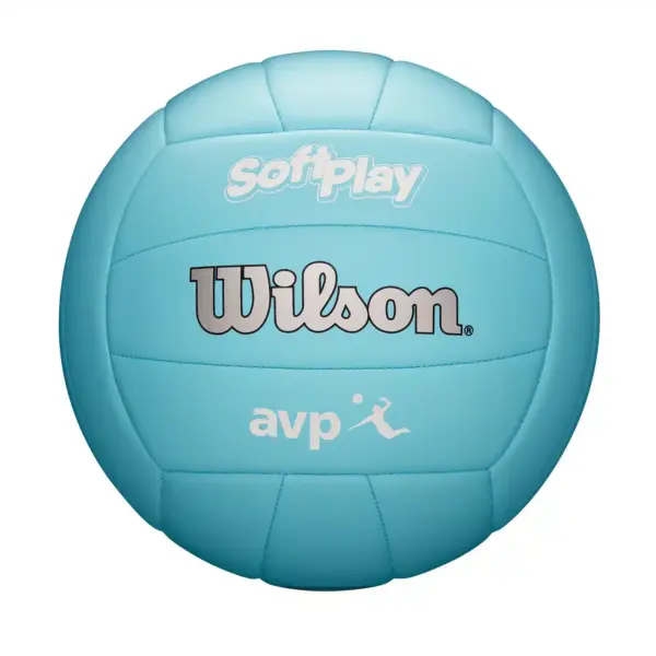 PELOTA DE VOLEY WILSON AVP SOFT PLAY #5 - CELESTE
