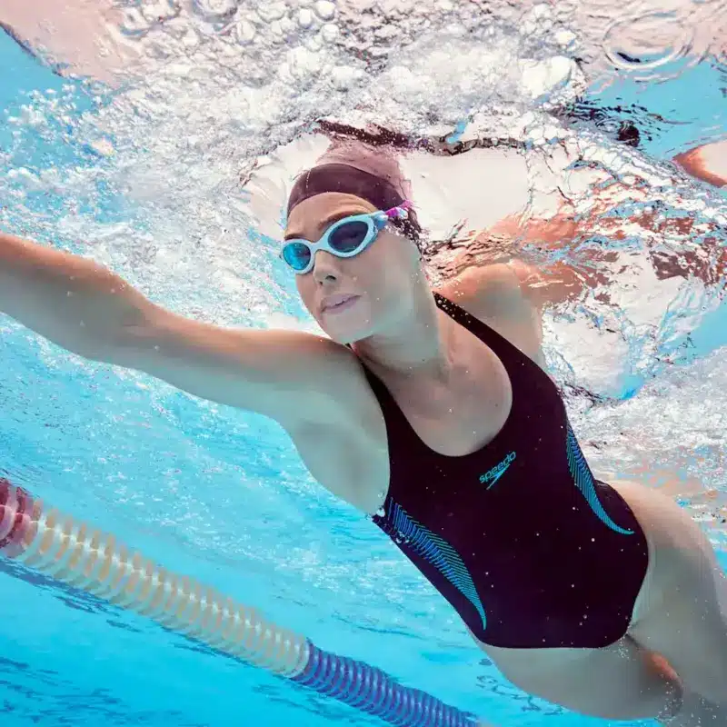 LENTE NATACIÓN SPEEDO FUTURA BIOFUSE FLEXISEAL WOMEN PURPLE/BLUE - Imagen 5