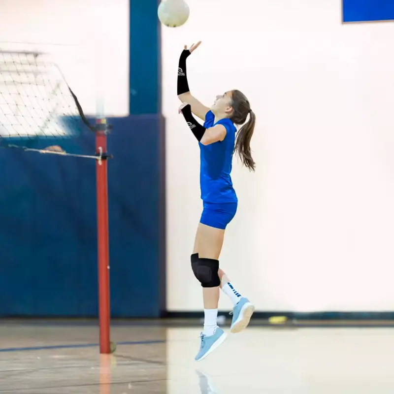 MANGAS DE VOLEY WINNER CON AGUJERO - NEGRO - Imagen 2