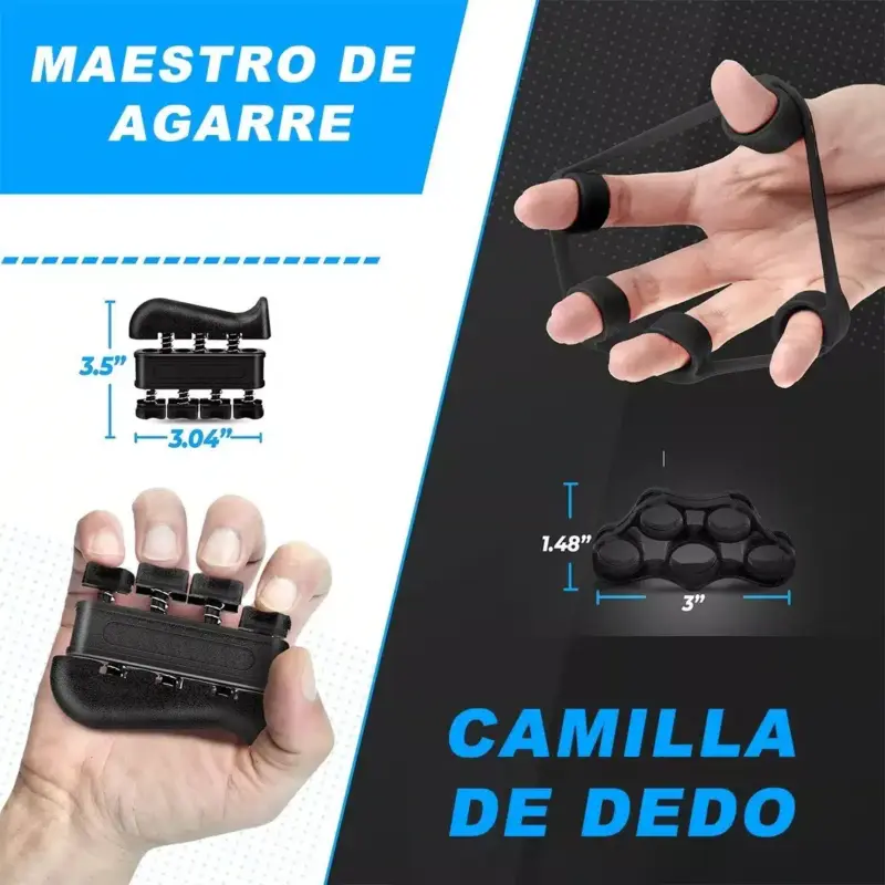 KIT HAND GRIP WINNER - NEGRO - Imagen 3