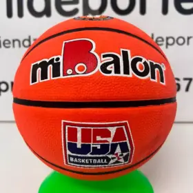 PELOTA DE BASKET MIBALON GRABADA CELULAR - #5