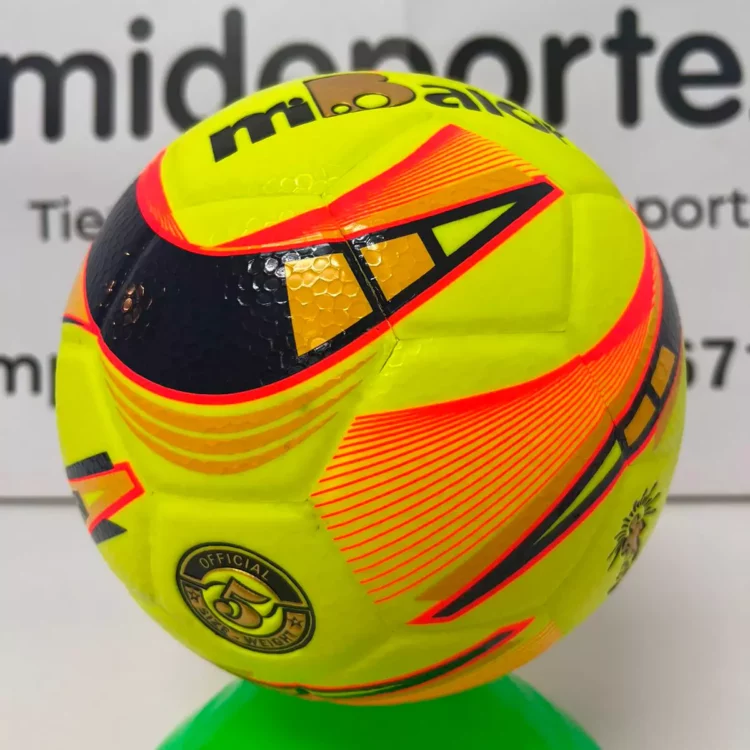 PELOTA PARA FÚTBOL MIBALON #SQ32565-1 PVC LAMINADO TALLA #5 - Imagen 2