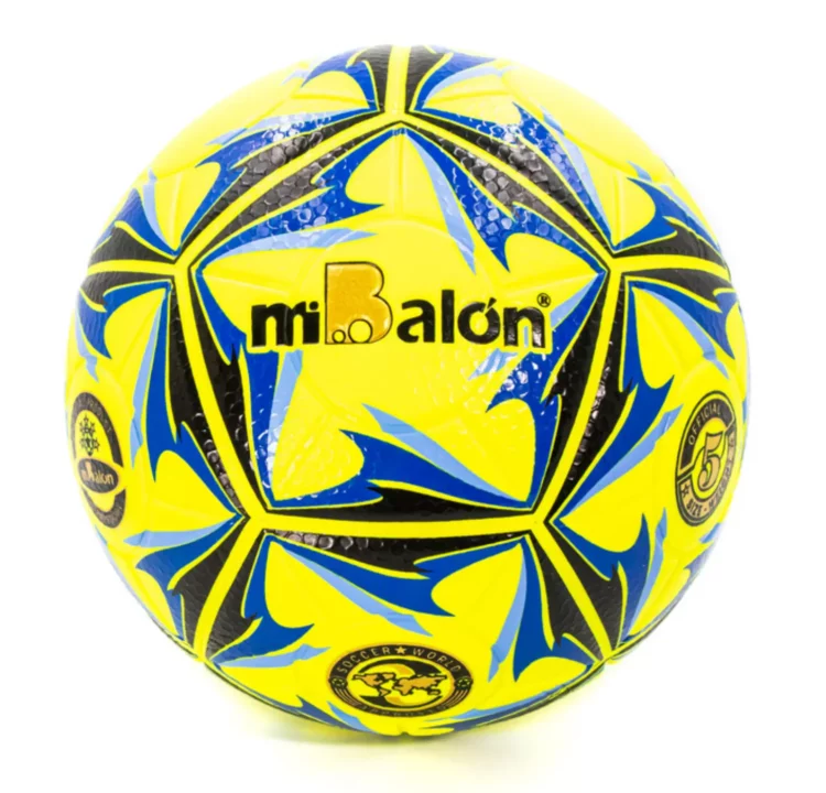 PELOTA PARA FÚTBOL MIBALON #SQ32565-2 PVC LAMINADO TALLA #5
