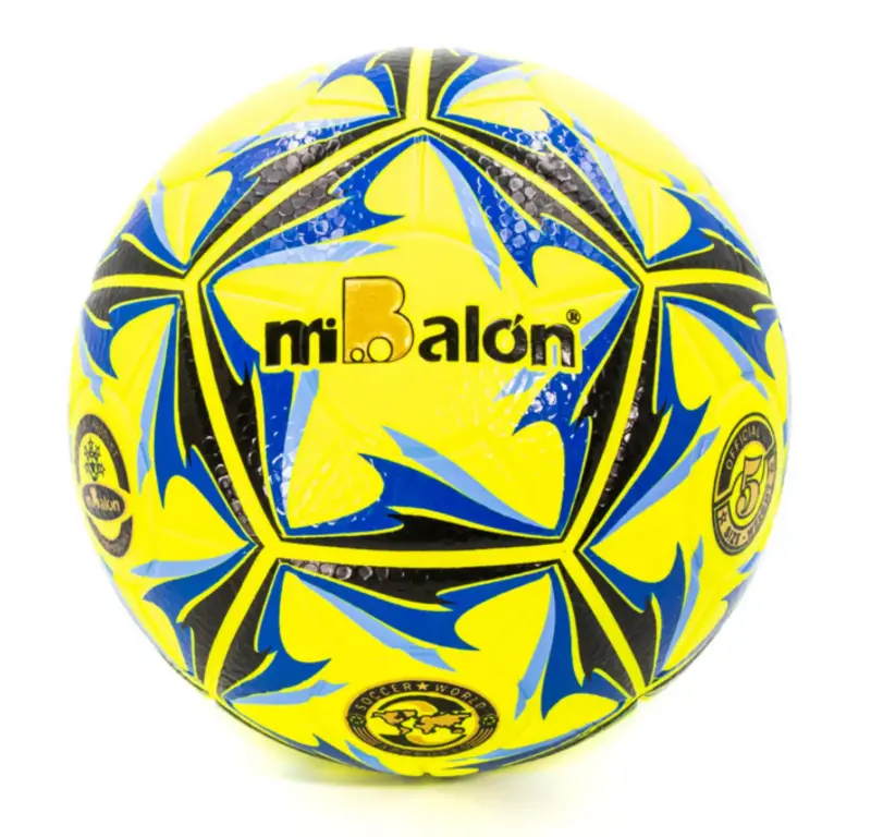 PELOTA PARA FÚTBOL MIBALON #SQ32565-2 PVC LAMINADO TALLA #5