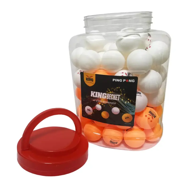 PELOTAS PING PONG KING X60 UNID - TRES ESTRELLAS - Imagen 4