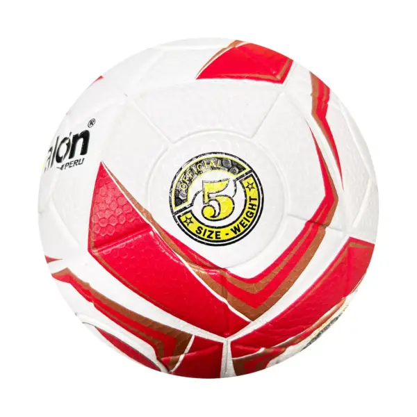 PELOTA PARA FÚTBOL MIBALON PERU PVC LAMINADO TALLA #5 - Imagen 3