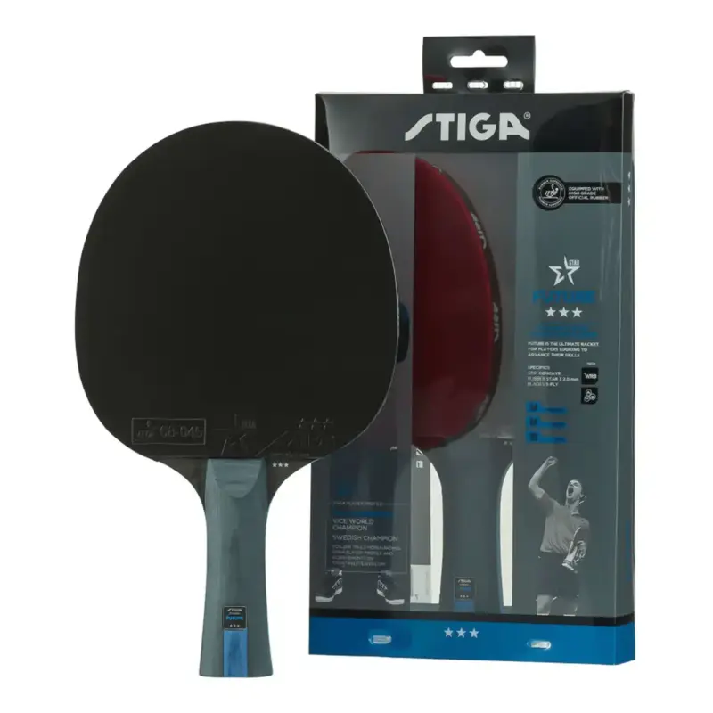 RAQUETA DE PING PONG STIGA FUTURE 3 ESTRELLAS
