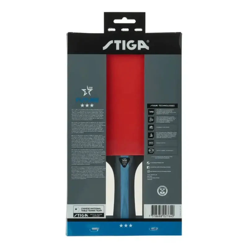 RAQUETA DE PING PONG STIGA FUTURE 3 ESTRELLAS - Imagen 4