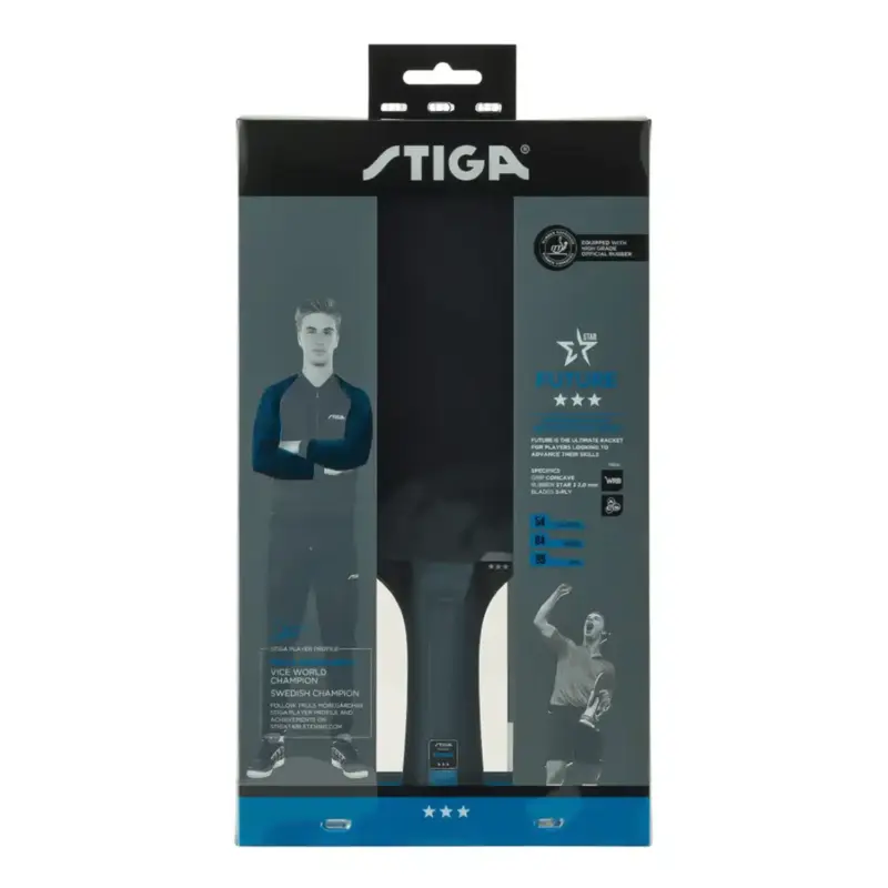 RAQUETA DE PING PONG STIGA FUTURE 3 ESTRELLAS - Imagen 5
