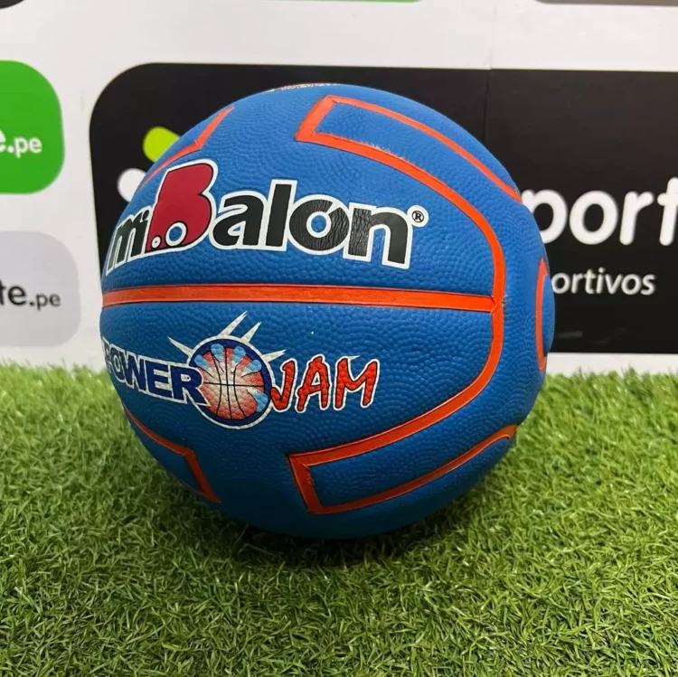 PELOTA DE BASKET MIBALÓN GOMA CELULAR NEÓN - TALLA 6 - Imagen 4