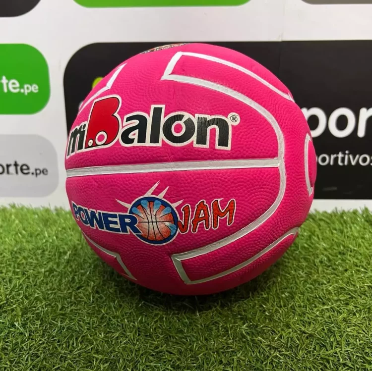 PELOTA DE BASKET MIBALÓN GOMA CELULAR NEÓN - TALLA 6 - Imagen 3