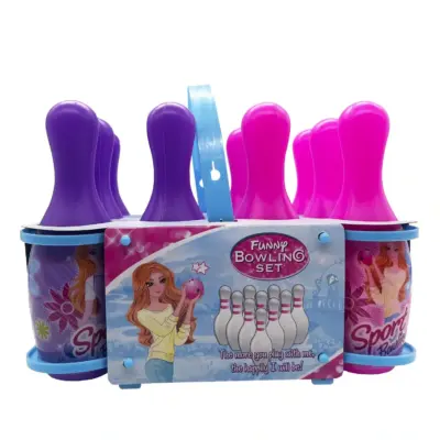 SET DE BOWLING BOLOS PALITROQUES 10 PALOS + 2 PELOTAS (M)