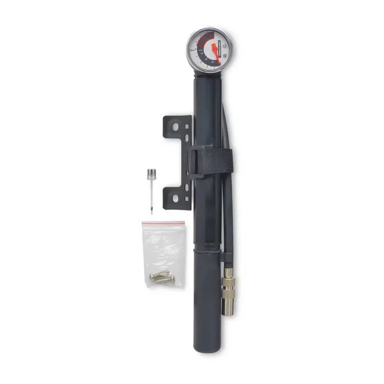 INFLADOR BIKEMATE CON MEDIDOR DE PRESIÓN