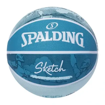 PELOTA DE BÁSKET SPALDING SKETCH CRACK BLUE #7