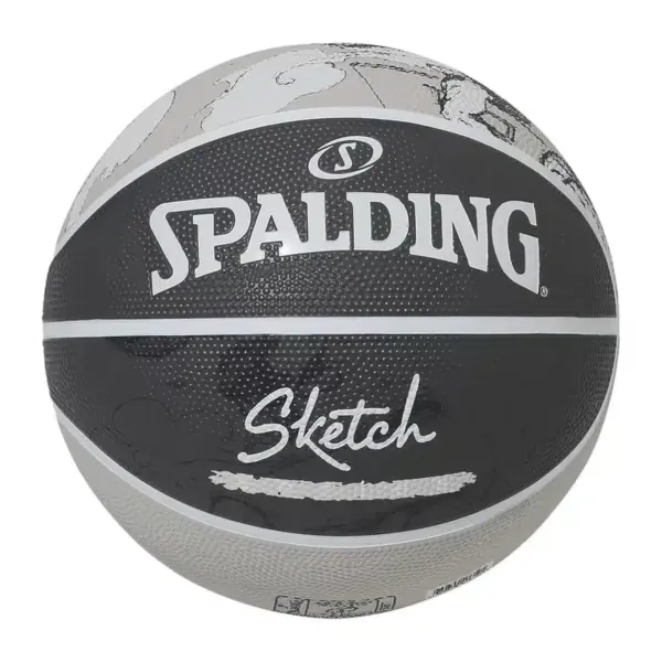 PELOTA DE BÁSKET SPALDING SKETCH JUMP BLACK #7 - Imagen 4