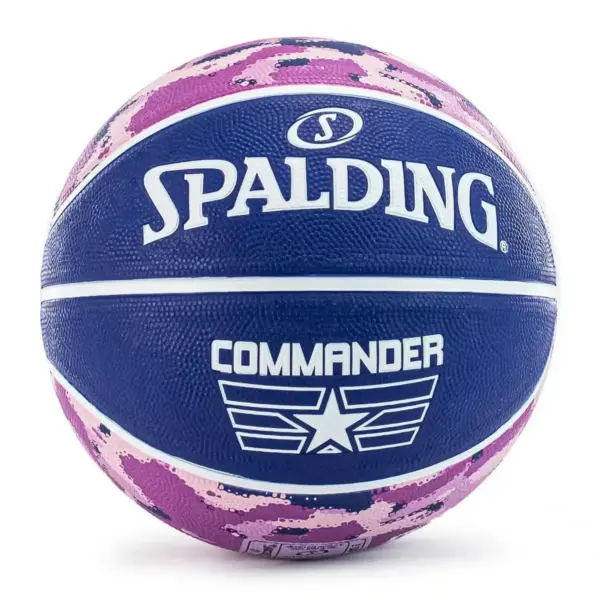 PELOTA DE BÁSKET SPALDING COMMANDER PURPLE/PINK #6 - Imagen 3