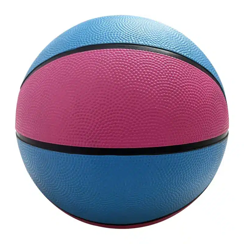 PELOTA DE BÁSKET WINNER GOMA CELESTE/FUCSIA - TALLA 5 - Imagen 5