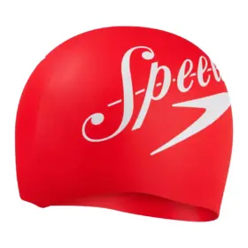 Alternative view of GORRO PARA NATACIÓN SPEEDO SLOGAN ROJO - ADULTO