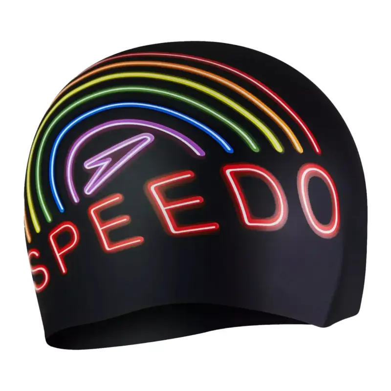 GORRO PARA NATACIÓN SPEEDO SLOGAN PRIDE ARCOIRIS - ADULTO - Imagen 2