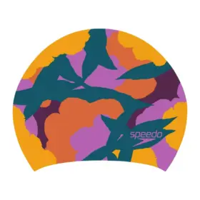 GORRO PARA NATACIÓN SPEEDO LONG HAIR PRINTED MULTICOLOR - ADULTO