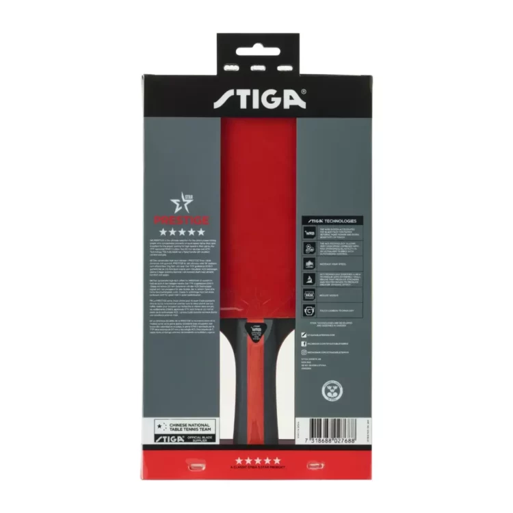 RAQUETA TENIS DE MESA STIGA PRESTIGE 5 ESTRELLAS - Imagen 4