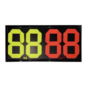 TABLERO MANUAL PARA SUSTITUCIÓN DE JUGADORES – 4 DIGITOS