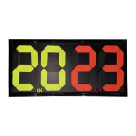 Alternative view of TABLERO MANUAL PARA SUSTITUCIÓN DE JUGADORES – 4 DIGITOS