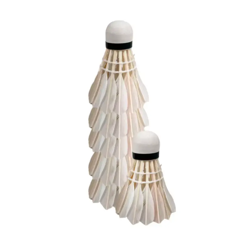 PLUMILLAS DE BÁDMINTON ORAFON X6 UNID. (GANSO) - Imagen 2