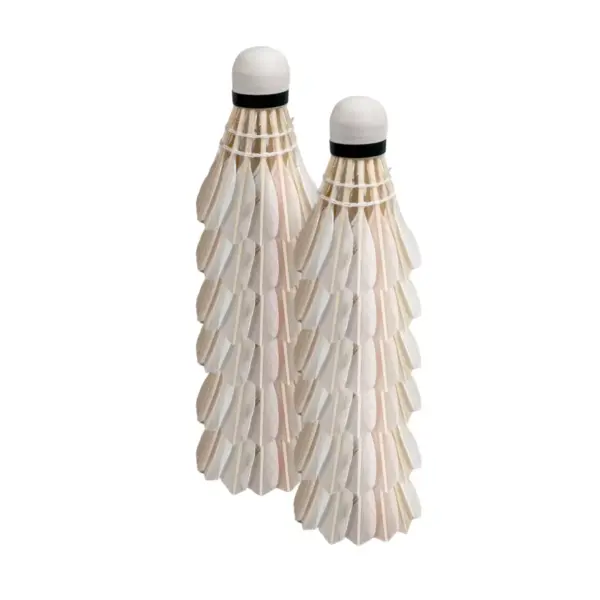 PLUMILLAS DE BÁDMINTON ORAFON X12 UNID. (GANSO) - Imagen 2