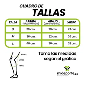 Alternative view of RODILLERAS DE VOLEY SANTOR ANATOMIC