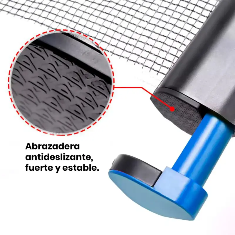 MALLA DE PING PONG RETRACTIL LOKI - ABRAZADERA EXPANDIBLE - Imagen 6