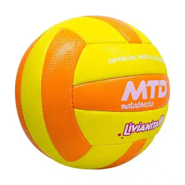 PELOTA DE VOLEY MTD LIVIANITA PU COSIDO #MT-810 TALLA #5 - Imagen 3