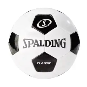 PELOTA PARA FÚTBOL SPALDING CLASSIC BLANCO/NEGRO TALLA #5
