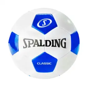 PELOTA PARA FÚTBOL SPALDING CLASSIC BLANCO/AZUL TALLA #5