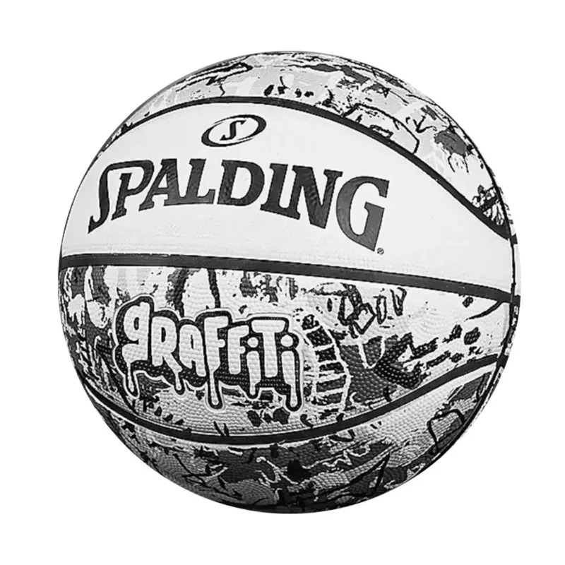 PELOTA PARA BASKET SPALDING GRAFFITI WHITE – #7 - Imagen 2