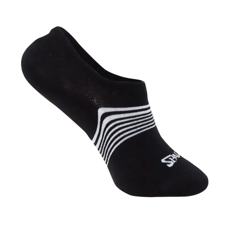 TRIPACK MEDIAS INVISIBLE SPALDING NEGRO - Imagen 2