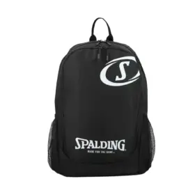 MOCHILA SPALDING COLOR NEGRO LOGO BLANCO