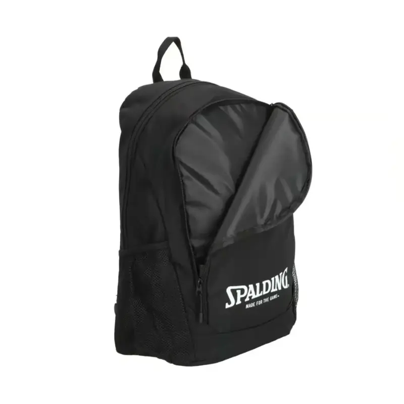 MOCHILA SPALDING COLOR NEGRO LOGO BLANCO - Imagen 2