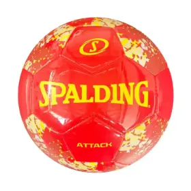 PELOTA PARA FÚTBOL SPALDING ATTACK ROJO CAMO TALLA #5