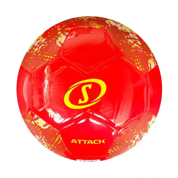 PELOTA PARA FÚTBOL SPALDING ATTACK ROJO CAMO TALLA #5 - Imagen 4