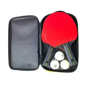 Alternative view of SET DE PING PONG LOKI RXTON ( 2 RAQUETAS + 1 NET + 1 ESTUCHE + 6 PELOTAS)