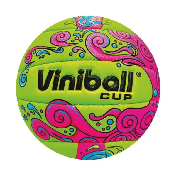 PELOTA PARA VOLEY VINIBALL CUERO COSIDO GRAFITTI #5 - Imagen 2