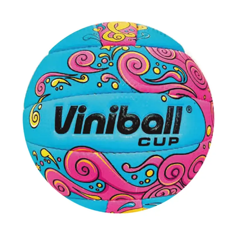 PELOTA PARA VOLEY VINIBALL CUERO COSIDO GRAFITTI #5 - Imagen 4